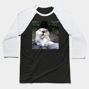 Sea Otter.....Hi There! Baseball T-Shirt